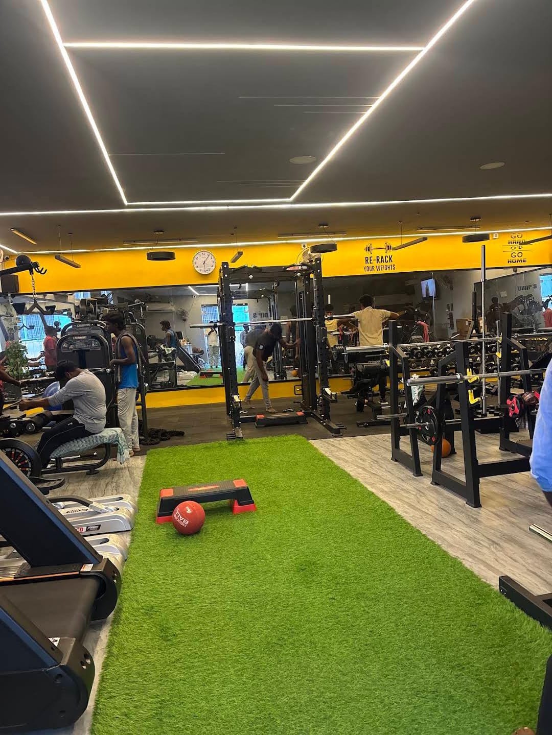Gym facility showcase
